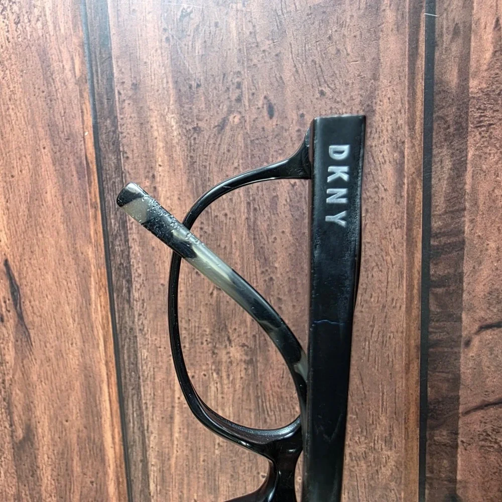 DKNY Eyeglasses‎ womens Black 52-16-135 Plastic Frame Stylish